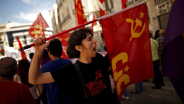 Primero de Mayo en España - Sputnik Mundo