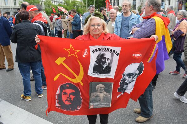 Primero de Mayo en España - Sputnik Mundo
