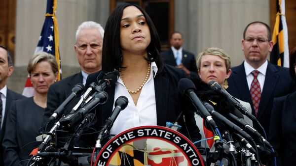 Marilyn Mosby, la fiscal federal de Maryland - Sputnik Mundo