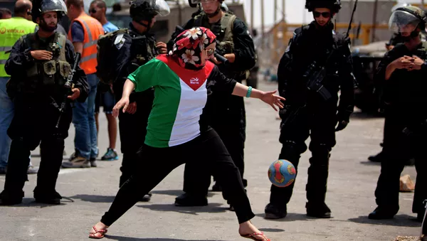 Fútbol en Palestina - Sputnik Mundo