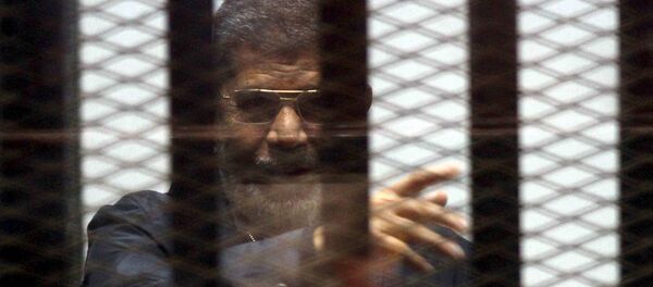 Mohamed Mursi, expresidente egipcio encarcelado - Sputnik Mundo