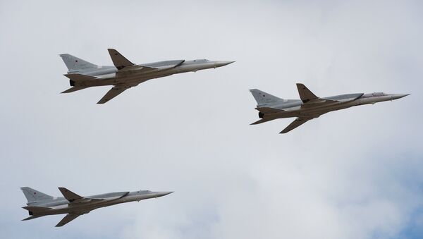 Bombarderos estratégicos Tu-22M3 - Sputnik Mundo