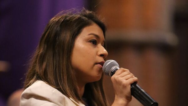 Tulip Siddiq, candidata del Partido Laborista en un distrito electoral del norte de Londres - Sputnik Mundo