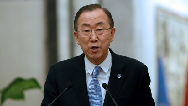 Ban Ki-moon, secretario general de la ONU - Sputnik Mundo