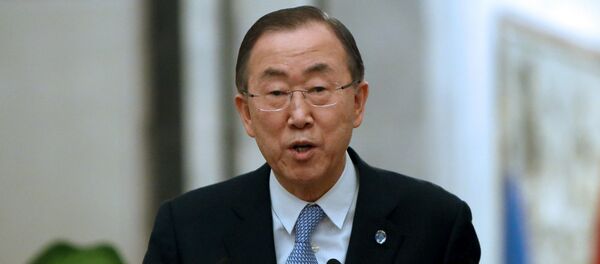 Ban Ki-moon, secretario general de la ONU - Sputnik Mundo
