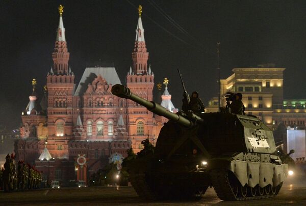 Ensayo del desfile militar del 9 de mayo en Moscú - Sputnik Mundo