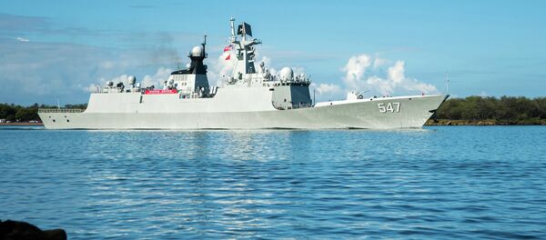 Fragata china Linyi - Sputnik Mundo
