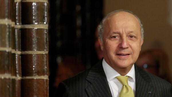 Laurent Fabius, ministro de Asuntos Exteriores de Francia - Sputnik Mundo