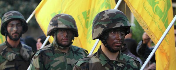 Milicias de Hizbulá (imagen referencial) - Sputnik Mundo