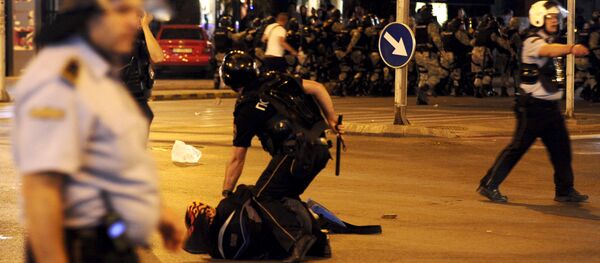 Situación en Macedonia - Sputnik Mundo