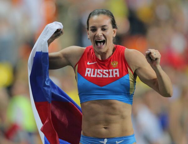 Elena Isinbáyeva, la reina de la pértiga - Sputnik Mundo