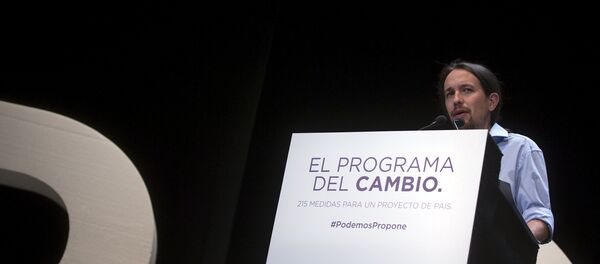 Pablo Iglesias, secretario general de la formación progresista Podemos - Sputnik Mundo