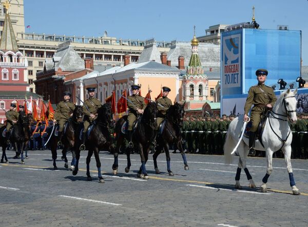 Ensayo general del Desfile de la Victoria - Sputnik Mundo