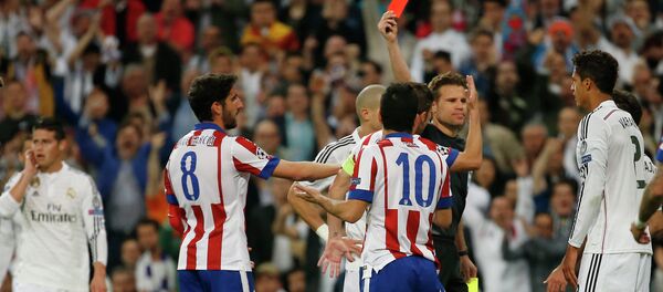 Partido entre Real Madrid y Atletico Madrid en La Liga - Sputnik Mundo