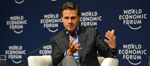 Enrique Peña, presidente de México - Sputnik Mundo