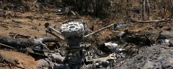 Helicóptero militar derribado por narcos en Jalisco - Sputnik Mundo