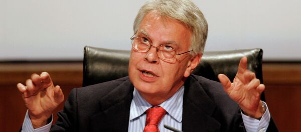 Felipe González, expresidente del Gobierno de España - Sputnik Mundo