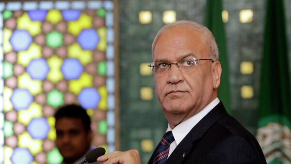 Saeb Erekat, secretario general de la OLP - Sputnik Mundo