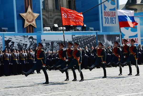Desfile de la Victoria en la Plaza Roja de Moscú - Sputnik Mundo