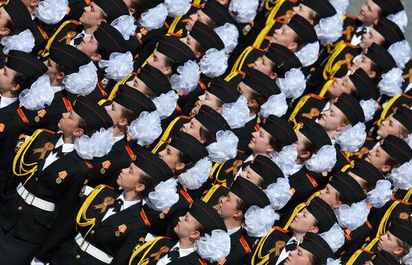 Desfile de la Victoria en la Plaza Roja de Moscú - Sputnik Mundo