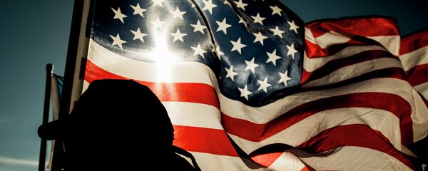 Bandera de EEUU - Sputnik Mundo