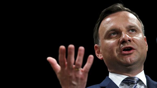 Andrzej Duda, presidente de Polonia - Sputnik Mundo