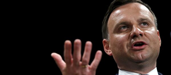 Andrzej Duda, presidente de Polonia - Sputnik Mundo