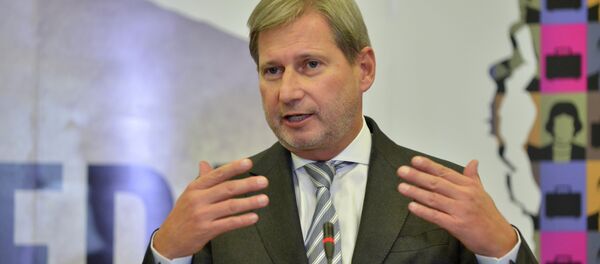 Johannes Hahn, el comisario de Política Europea de Vecindad y Negociaciones de Ampliación de la UE - Sputnik Mundo