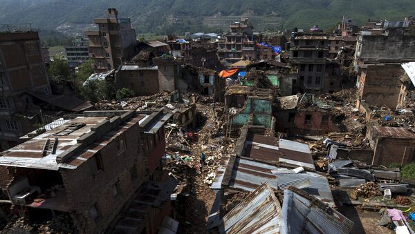 Consecuencias del terremoto en Nepal - Sputnik Mundo