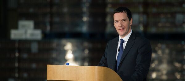 George Osborne, ministro del Tesoro de Reino Unido - Sputnik Mundo
