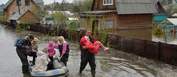 Riada “histórica” en la provincia siberiana de Novosibirsk Riada “histórica” en la provincia siberiana de Novosibirsk - Sputnik Mundo