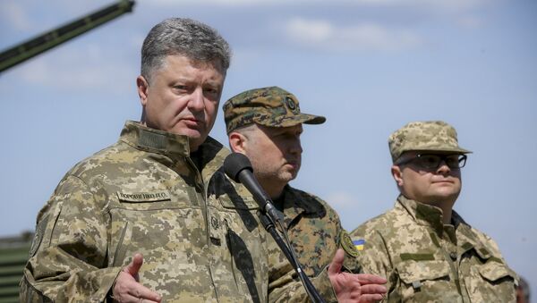 Petró Poroshenko, presidente de Ucrania - Sputnik Mundo