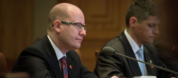 Bohuslav Sobotka, primer ministro de la República Checa - Sputnik Mundo
