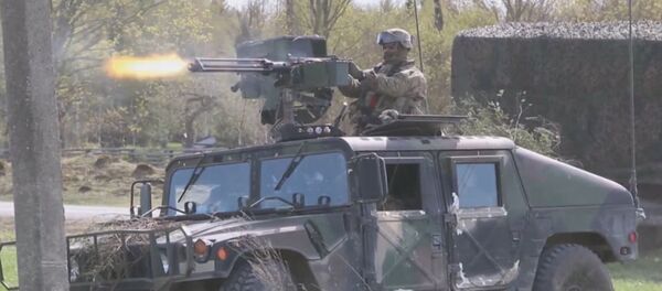 La OTAN celebra el simulacro Erizo 2015 en Estonia - Sputnik Mundo