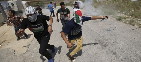 Los palestinos conmemoran con protestas su expulsión en 1948 - Sputnik Mundo