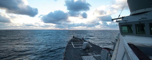Destructor estadounidense USS Donald Cook en el mar Negro - Sputnik Mundo