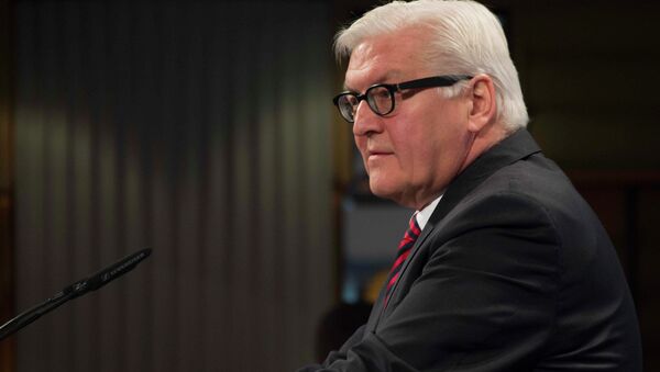 German Foreign Minister Frank-Walter Steinmeier - Sputnik Mundo