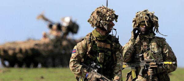 Ejercicios de la Otan en Romanía Ejercicios de la Otan en Romanía - Sputnik Mundo