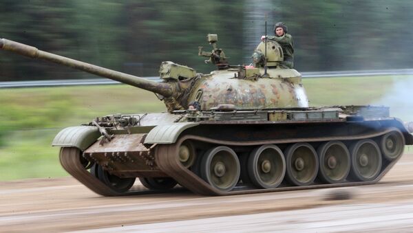 El tanque soviético T-55 - Sputnik Mundo