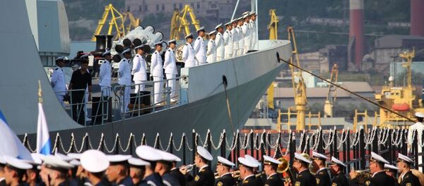 Rusia y China inauguran las maniobras Cooperación Naval 2015 - Sputnik Mundo