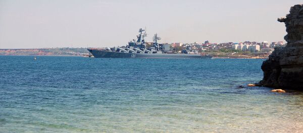 Crucero ruso Moskvá - Sputnik Mundo