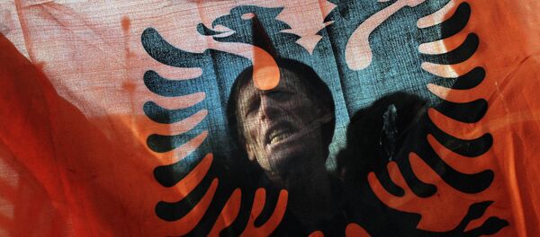 Bandera de Albania - Sputnik Mundo