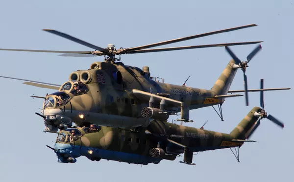 Helicópteros Mi-24 Helicópteros Mi-24 - Sputnik Mundo