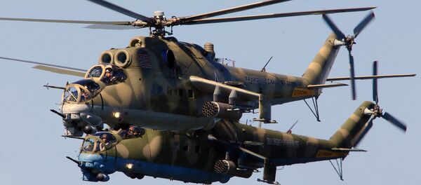 Helicópteros Mi-24 - Sputnik Mundo