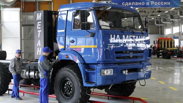 Camión Kamaz - Sputnik Mundo