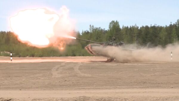 Tanque volador T-80 - Sputnik Mundo