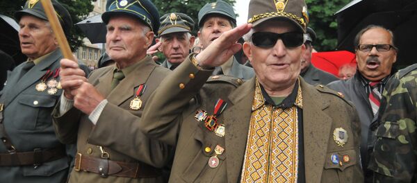 Veteranos del Ejército Insurgente Ucraniano (archivo) - Sputnik Mundo