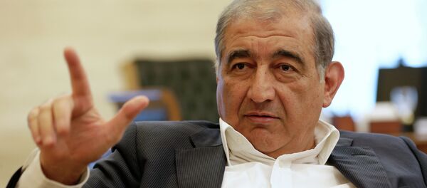 Qadri Yamil, portavoz del Frente Popular para el Cambio y la Liberación de Siria Qadri Yamil, portavoz del Frente Popular para el Cambio y la Liberación de Siria - Sputnik Mundo