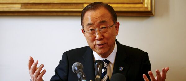 Ban Ki-moon, secretario general de la ONU - Sputnik Mundo