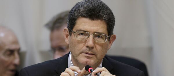 Joaquim Levy, ministro de Economía de Brasil - Sputnik Mundo